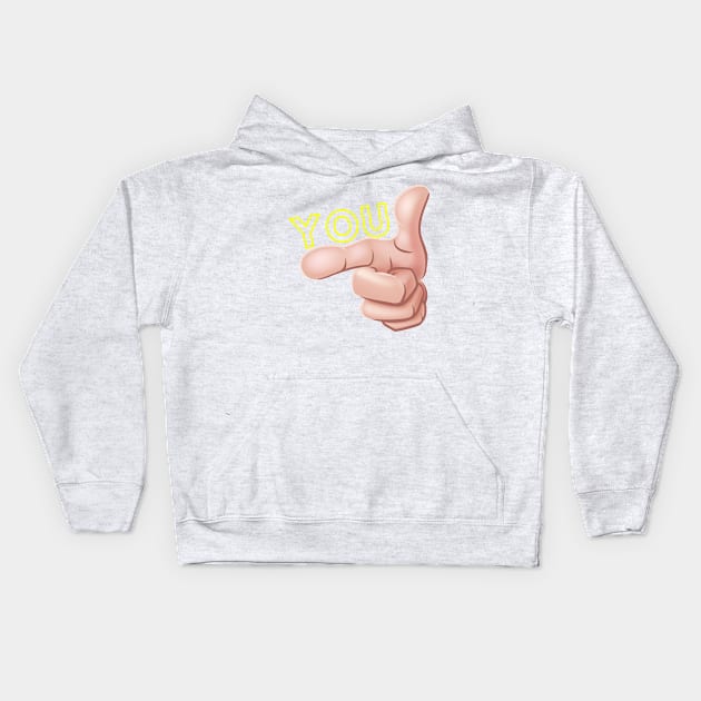 you Kids Hoodie by MeKong